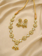 Multicolor Jadau Kundan Necklace Set– PJNS054