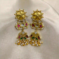 Multicolor Jadau Kundan  Earrings– PJER030