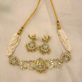 Multicolor Jadau Kundan Necklace Set– PJNS056