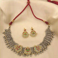 Multicolor Tribal Necklace Set - PJNT069