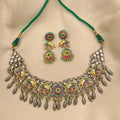 Multicolor Tribal Necklace Set - PJNT068
