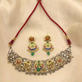 Multicolor Tribal Necklace Set - PJNT067