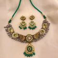 Multicolor Tribal Necklace Set - PJNT063