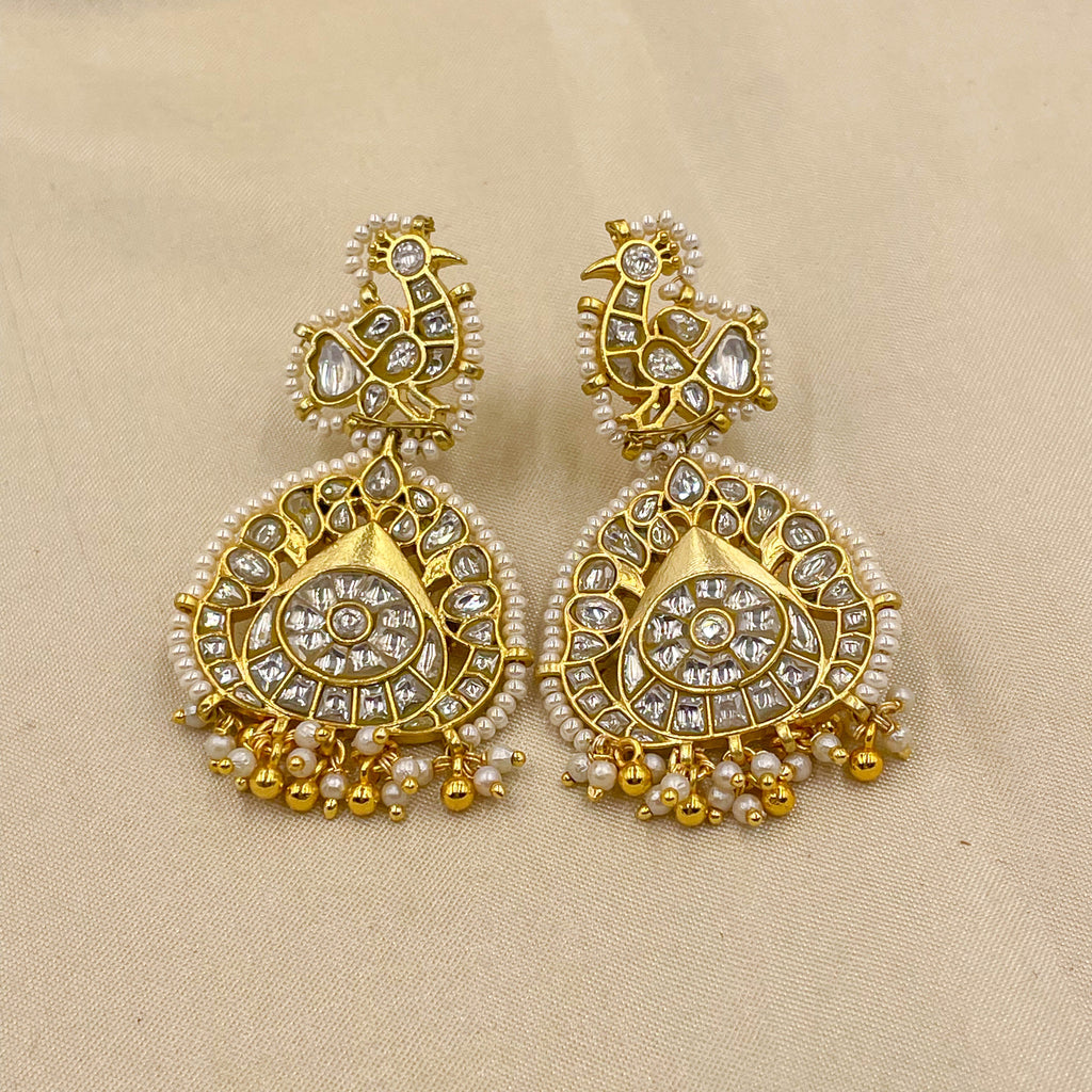 Multicolor Jadau Kundan  Earrings– PJER036