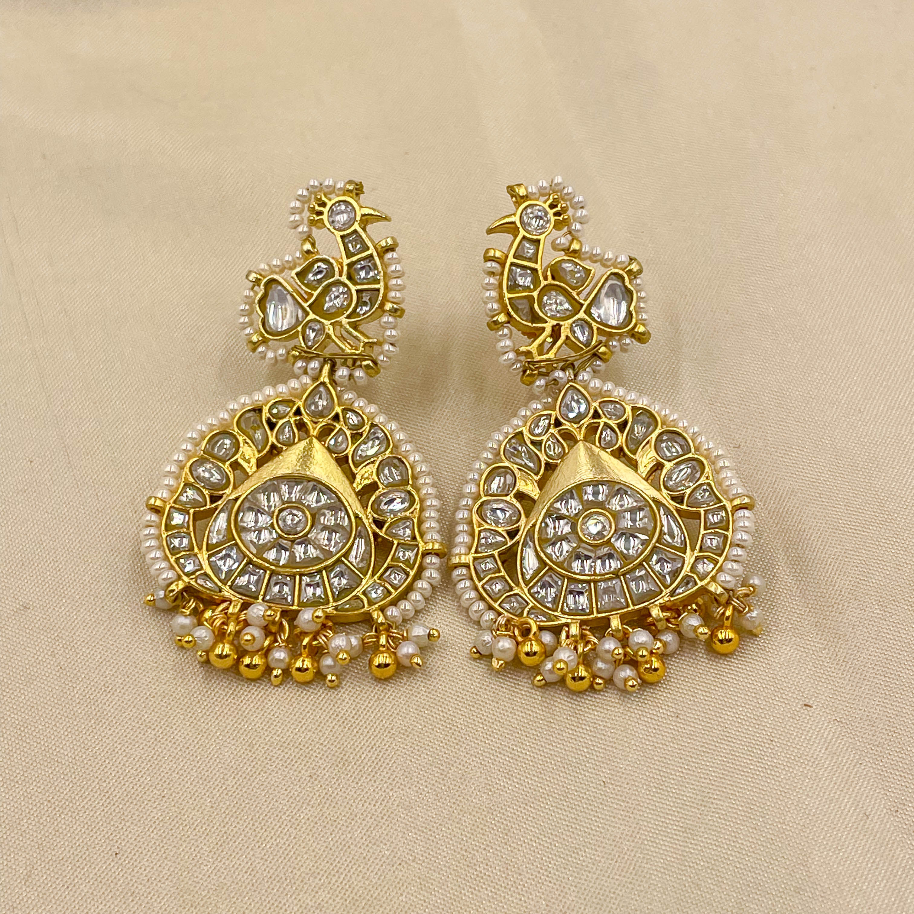 Multicolor Jadau Kundan  Earrings– PJER036