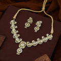 Multicolor Jadau Kundan Necklace Set – PJNS018