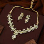 Multicolor Jadau Kundan Necklace Set – PJNS018