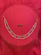 MultiColor Jadau Kundan Necklace Set - PJB309